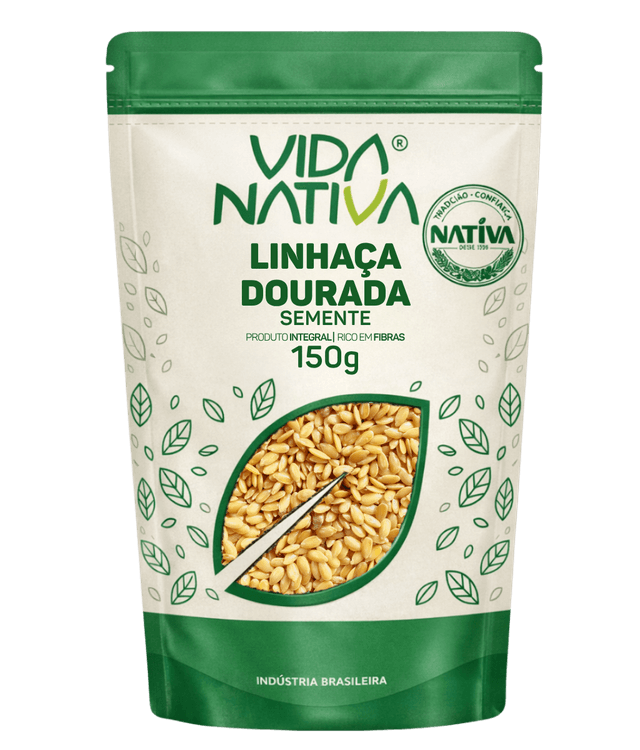 Linhaça Dourada, Gergelim, Semente de Abóbora e Girassol Vida Nativa