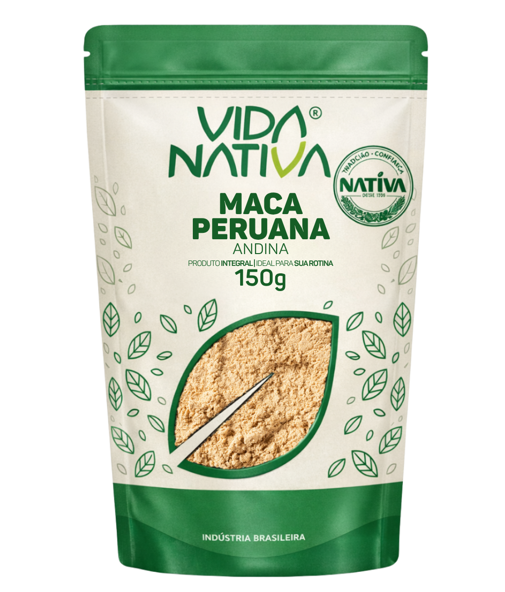 Maca Peruana em Pó Vida Nativa Vida Nativa